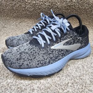 Brooks Launch 6 Size 7.5 Light Blue Running Shoes. Used But In Good Shape